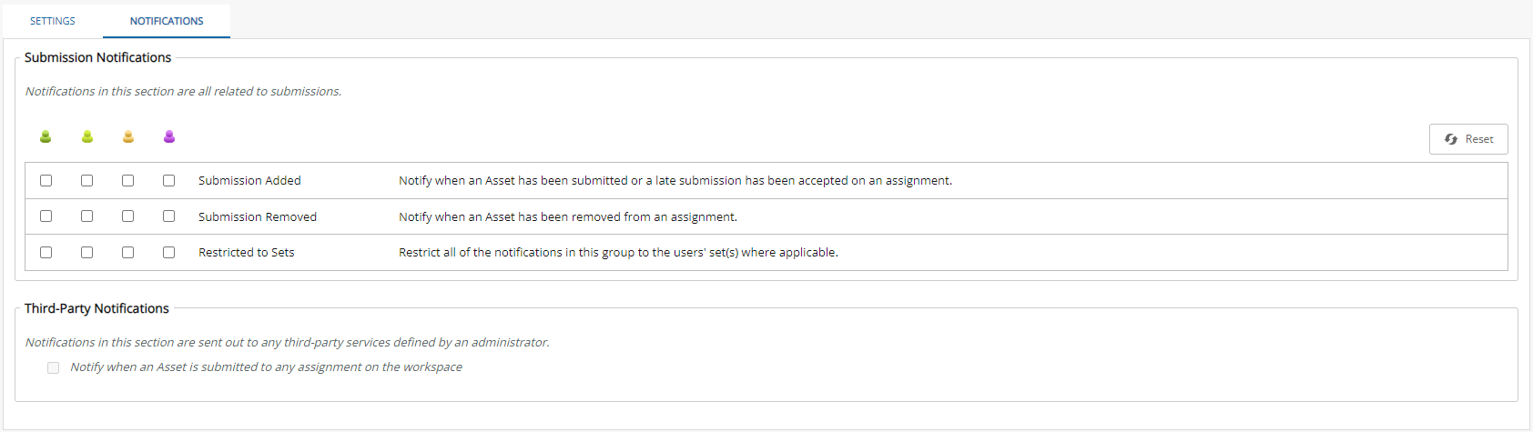 ATLAS Workspace Management Notifications ATLAS Workspace Management Notifications